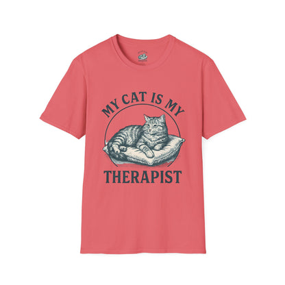 Cat Is My Therapist T-Shirt
