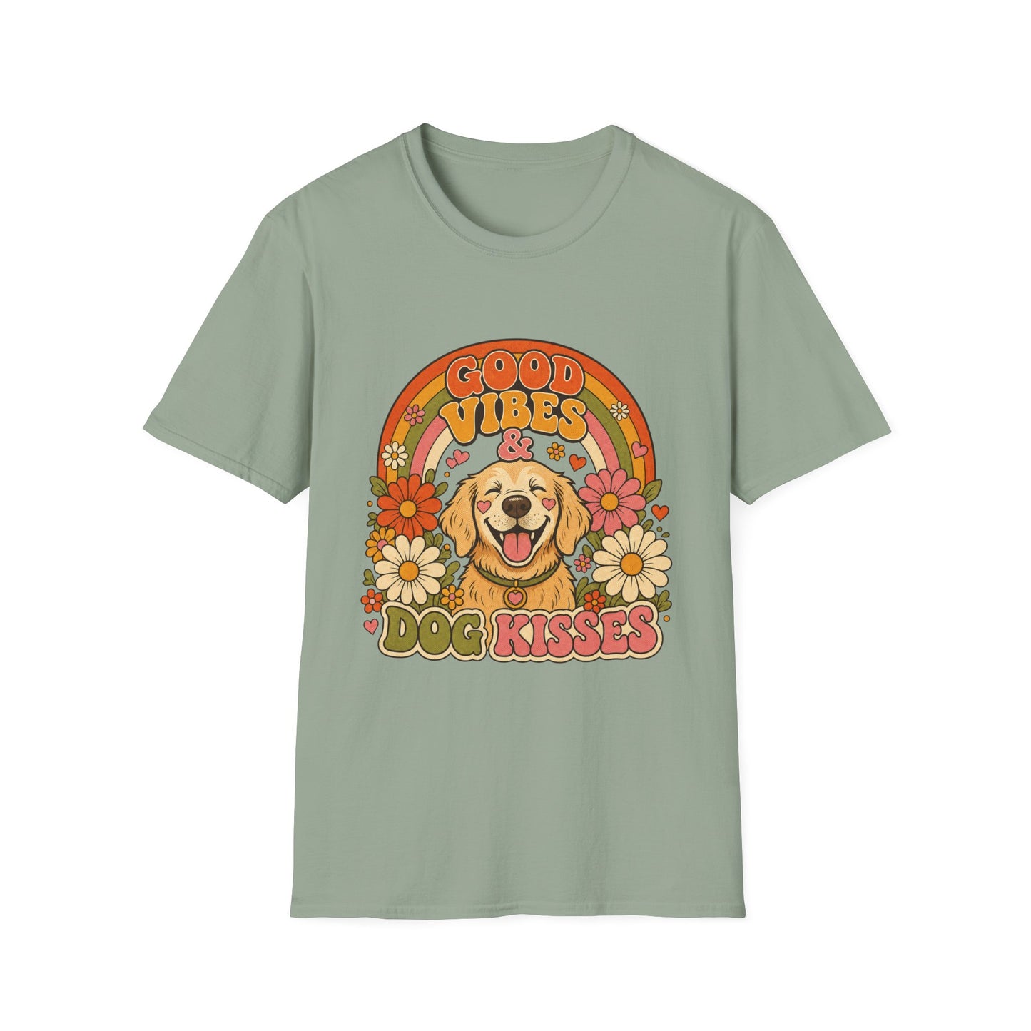 Good Vibes & Dog Kisses T-Shirt