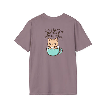 Cat in Coffee Cup T-Shirt