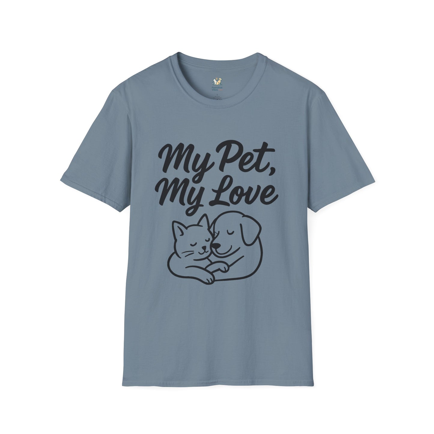 My Pet My Love Dark silhouette T-Shirt