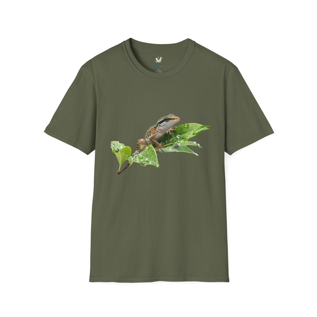 Gecko On A Branch T-Shirt