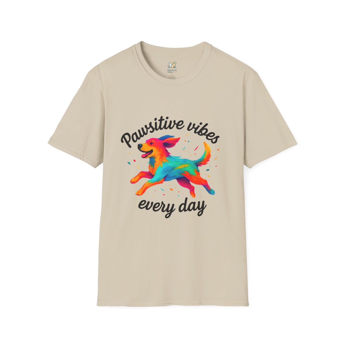 Colorful Running Dog T-Shirt