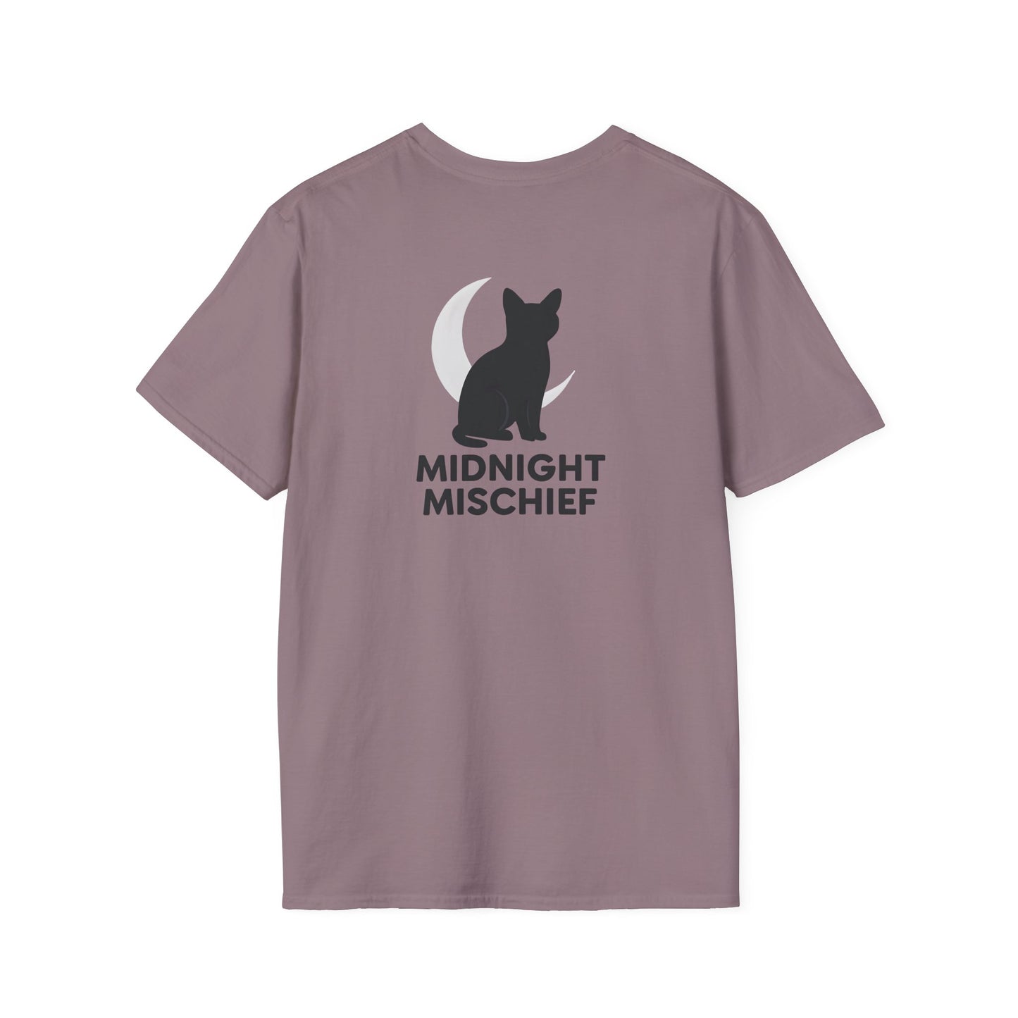 Midnight Mischief Moonlit Cat T-Shirt