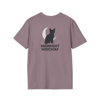 Midnight Mischief Moonlit Cat T-Shirt