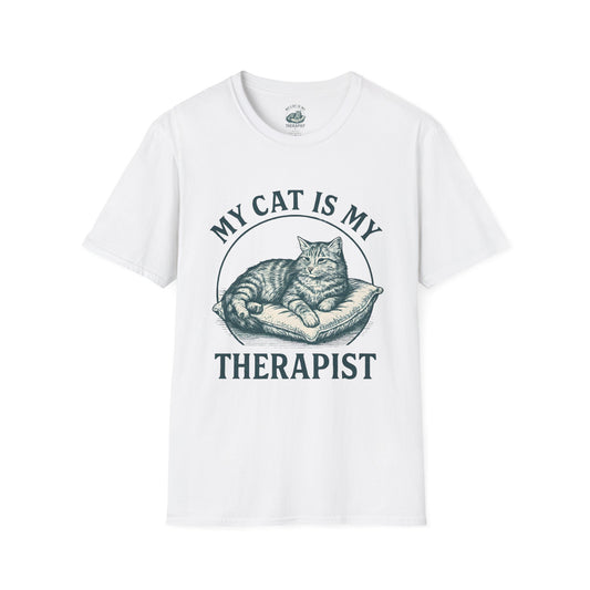 Cat Is My Therapist T-Shirt