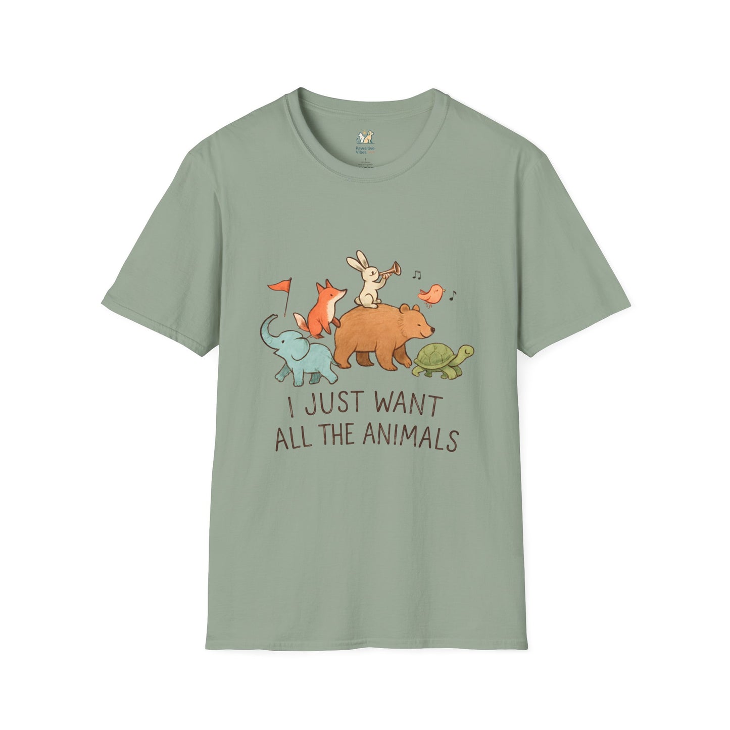 I Just Want All the Animals T-Shirt
