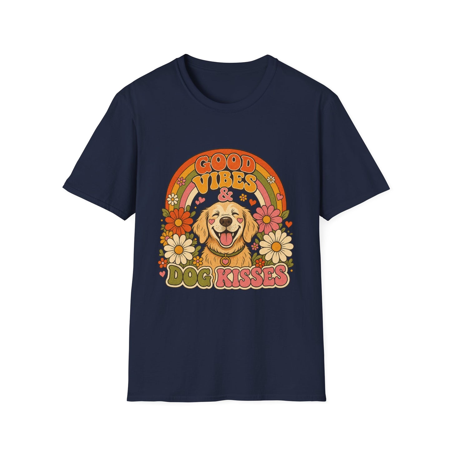 Good Vibes & Dog Kisses T-Shirt
