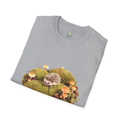 Hedgehog In A Mini Moss Garden T-Shirt
