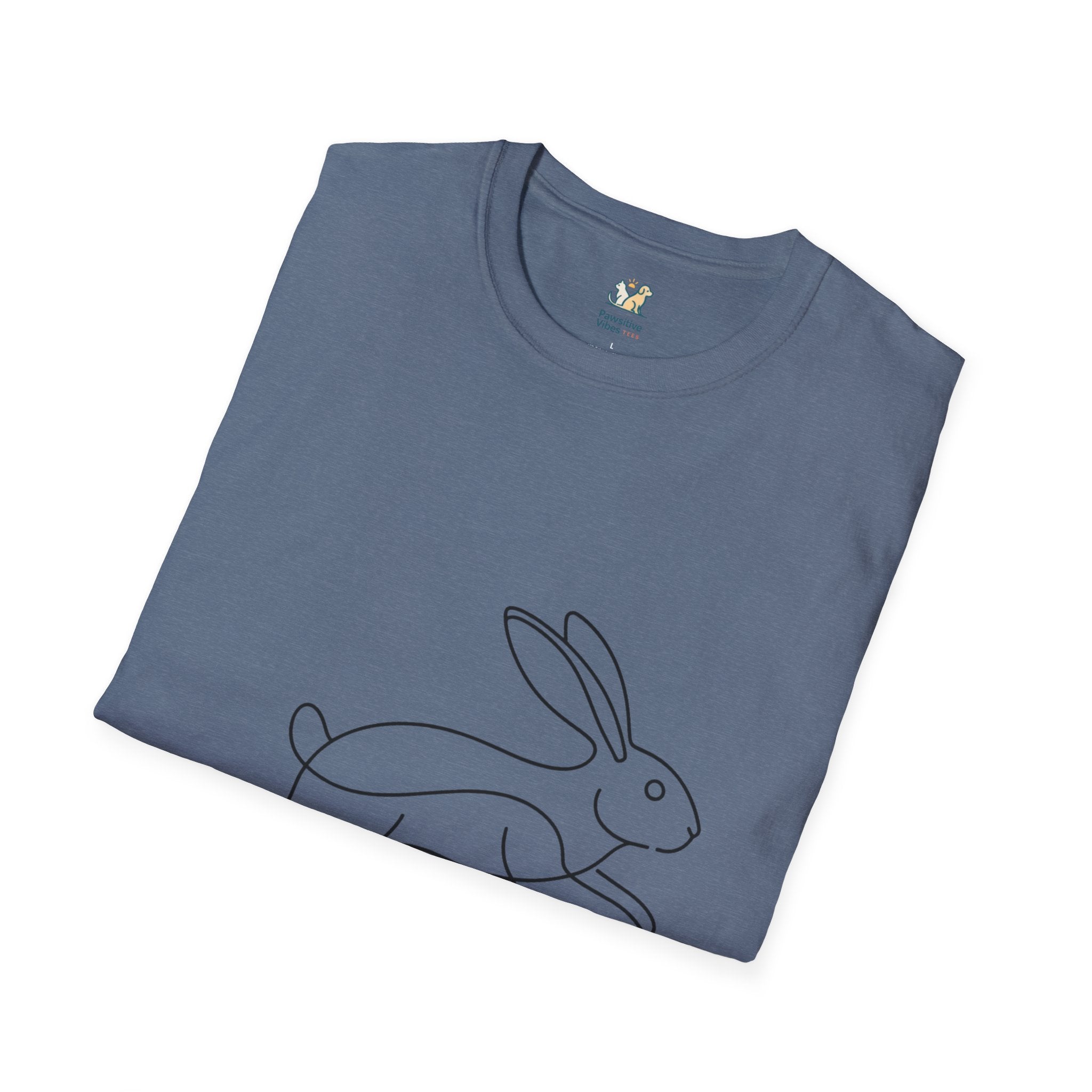 Rabbit Line ArtT-Shirt