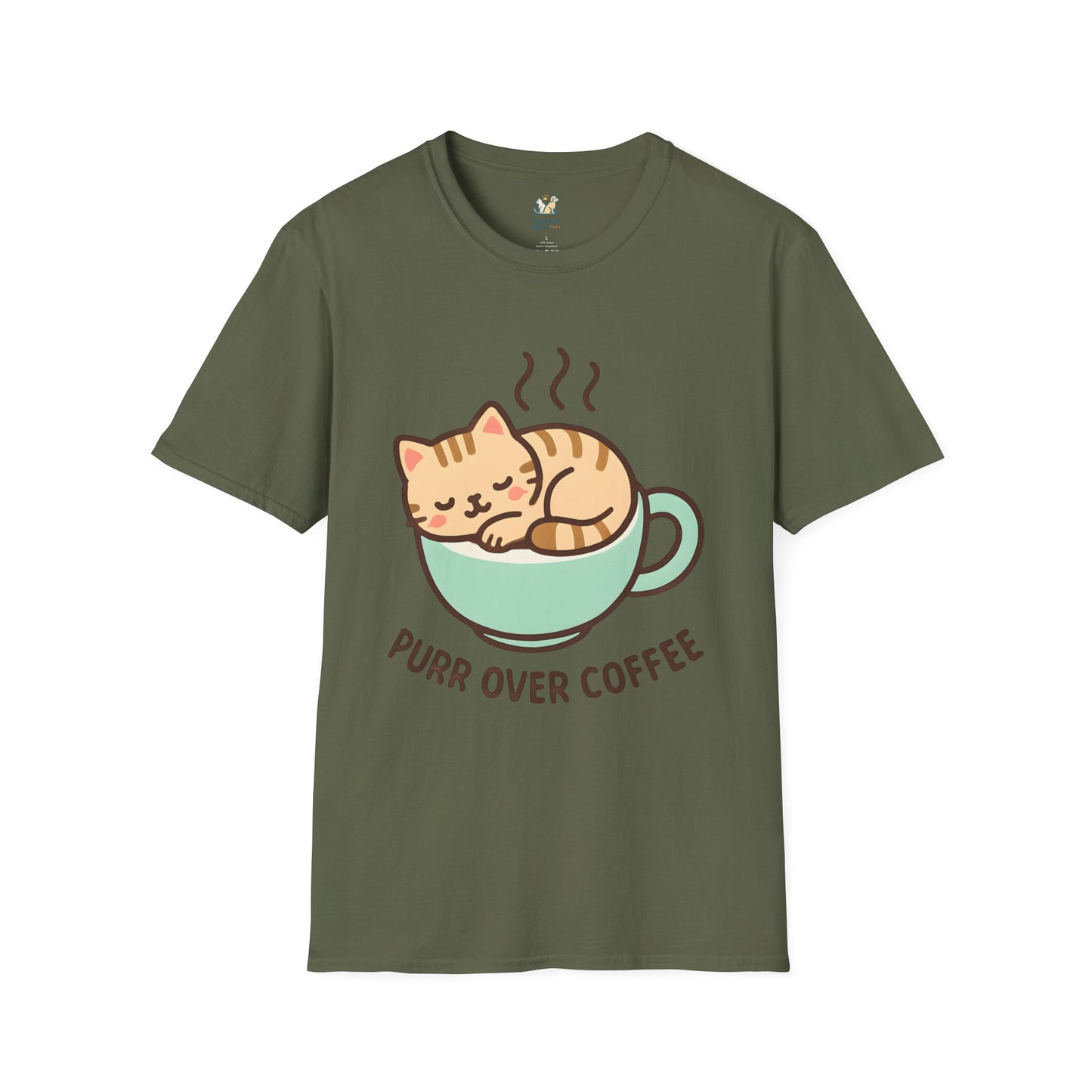 Cat in Coffee Cup T-Shirt
