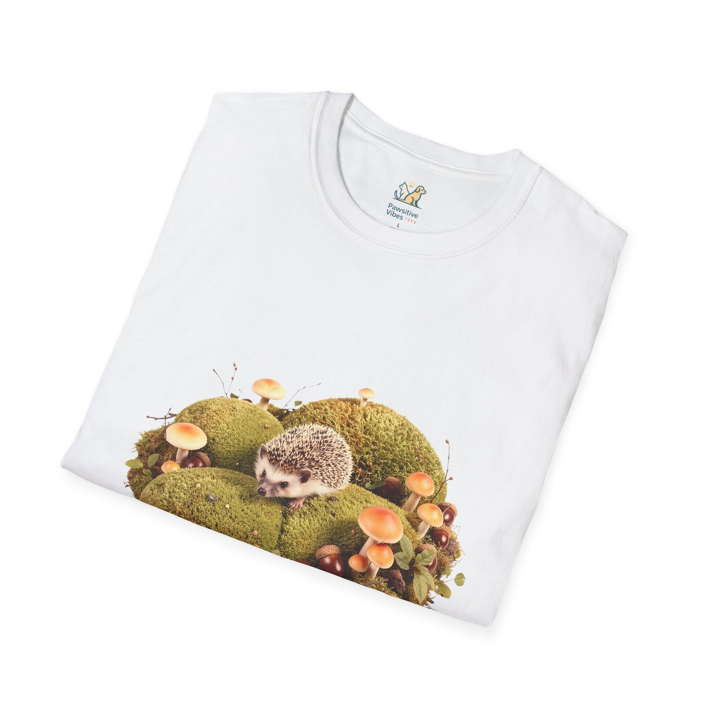 Hedgehog In A Mini Moss Garden T-Shirt
