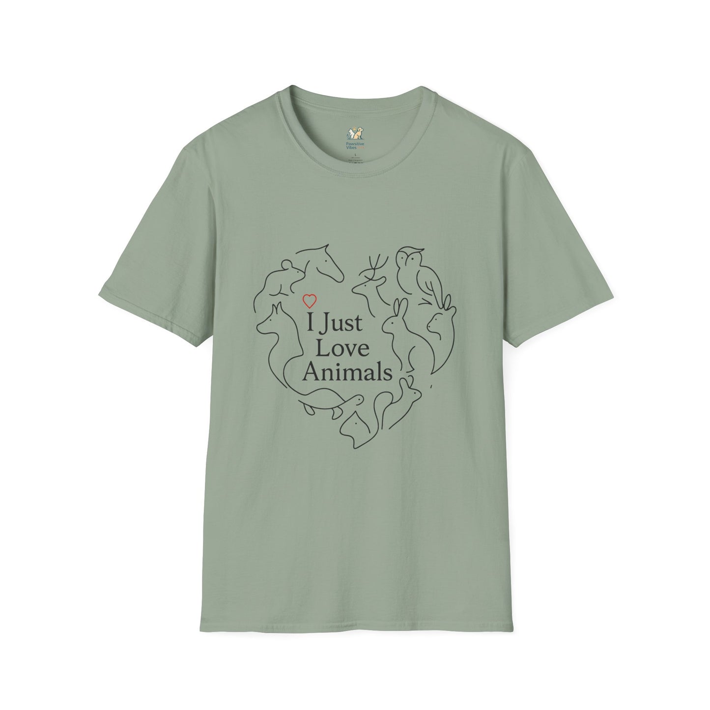 I Just Love Animals T-Shirt