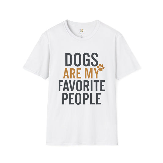 Dogs Are My Favorite People T-Shirt