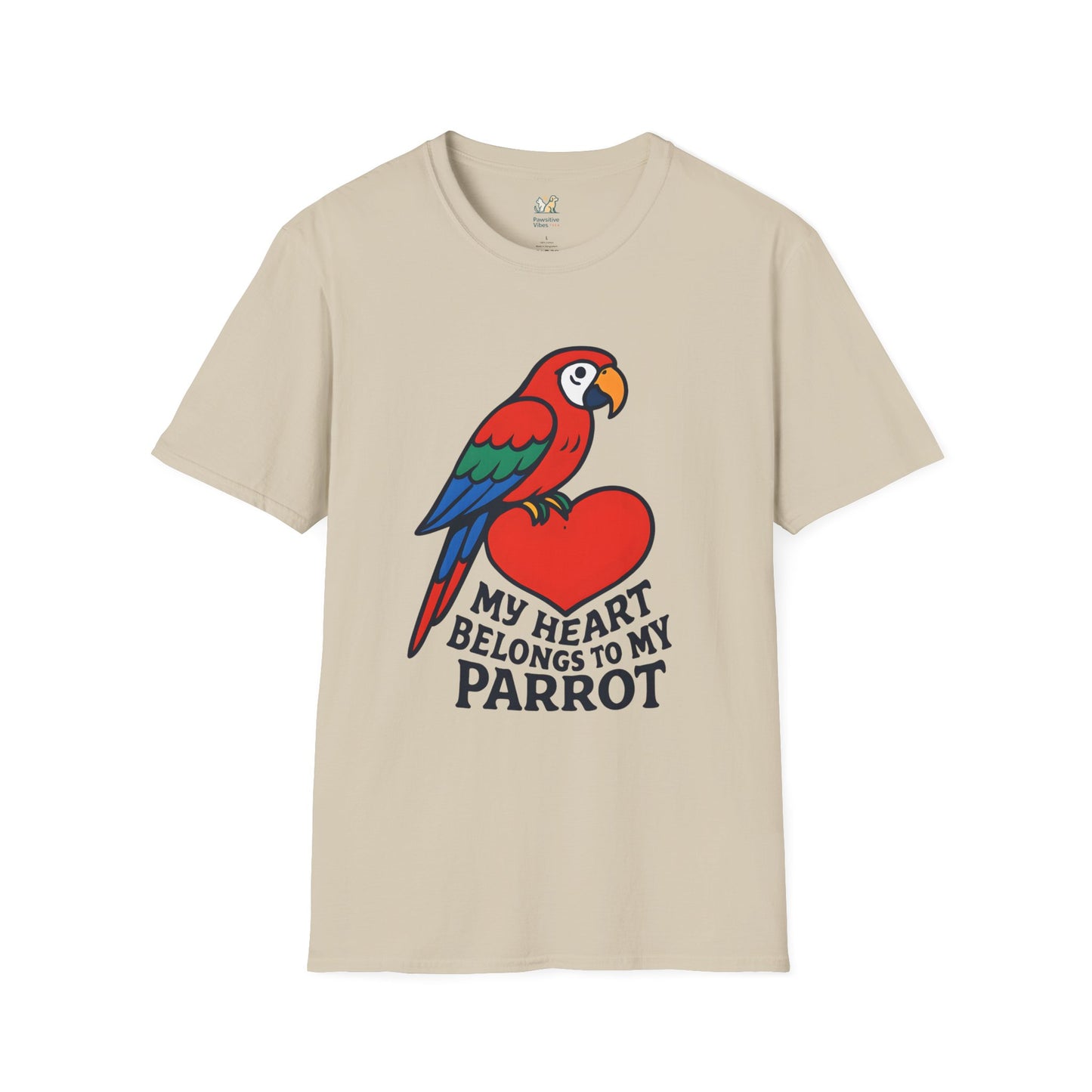 My Heart Belongs To My Parrot T-Shirt