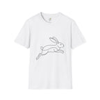 Rabbit Line ArtT-Shirt