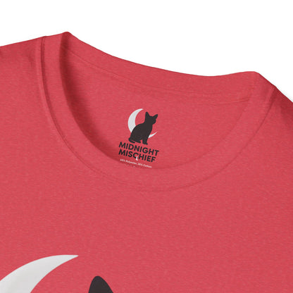 Midnight Mischief Moonlit Cat T-Shirt