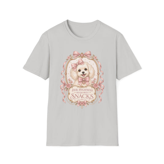 Her Highness Requires Snacks T-Shirt
