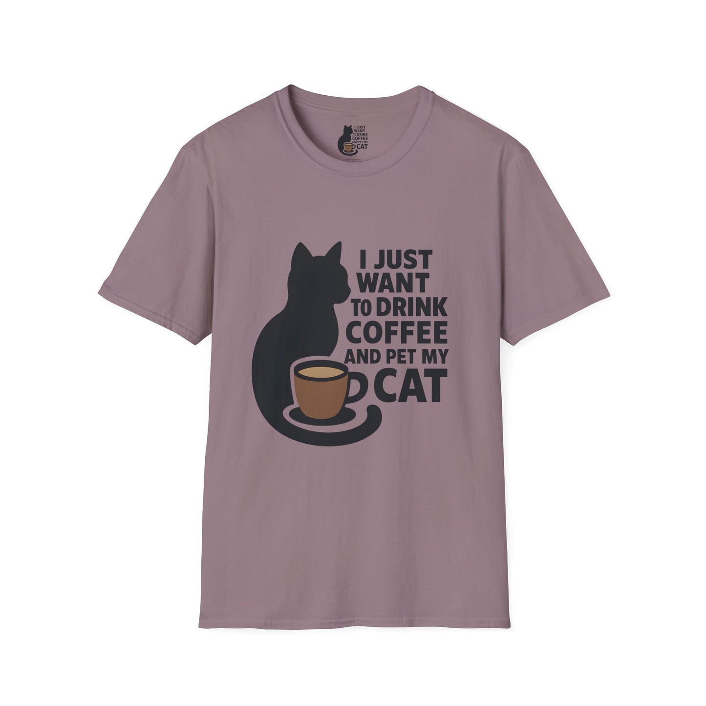 Cat and Coffee T-Shirt