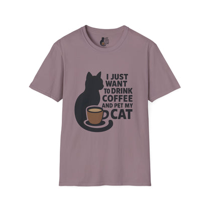 Cat and Coffee T-Shirt