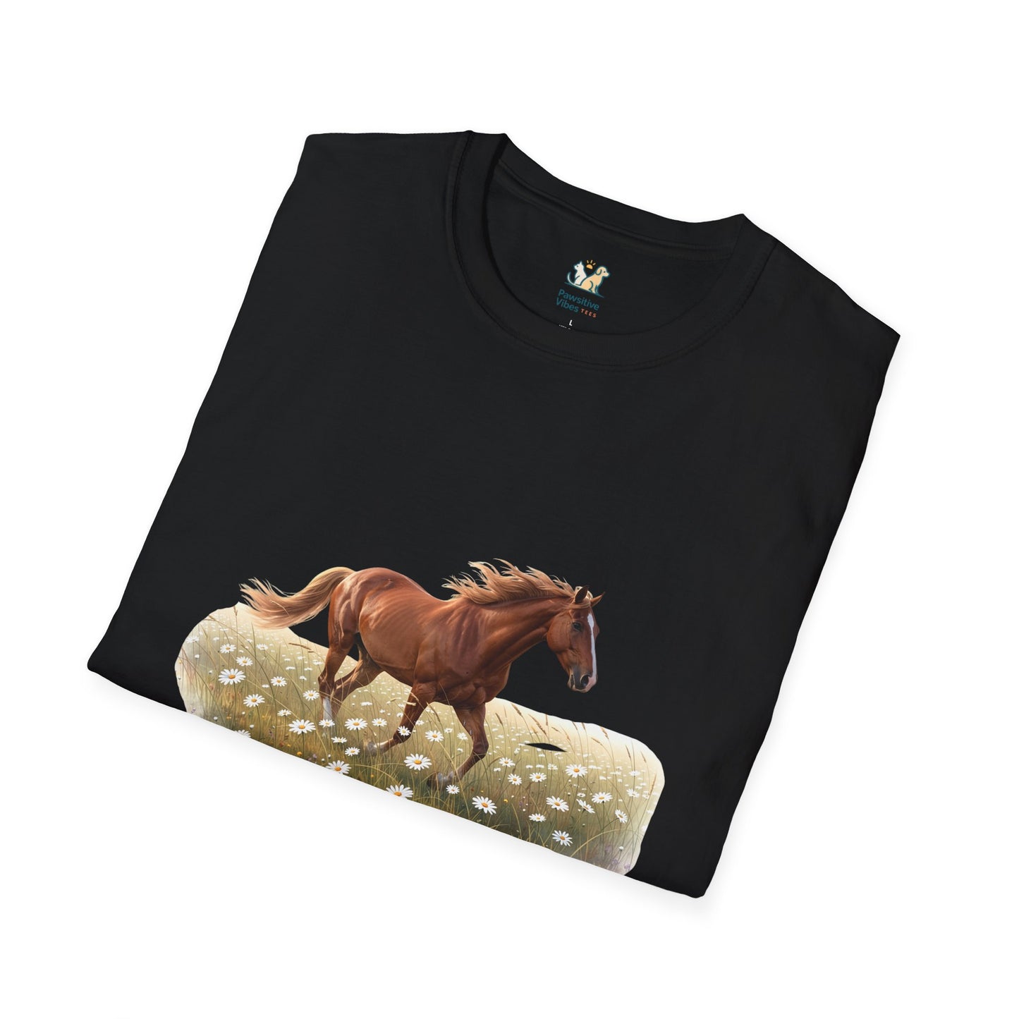 Horse Trotting In A Field T-Shirt