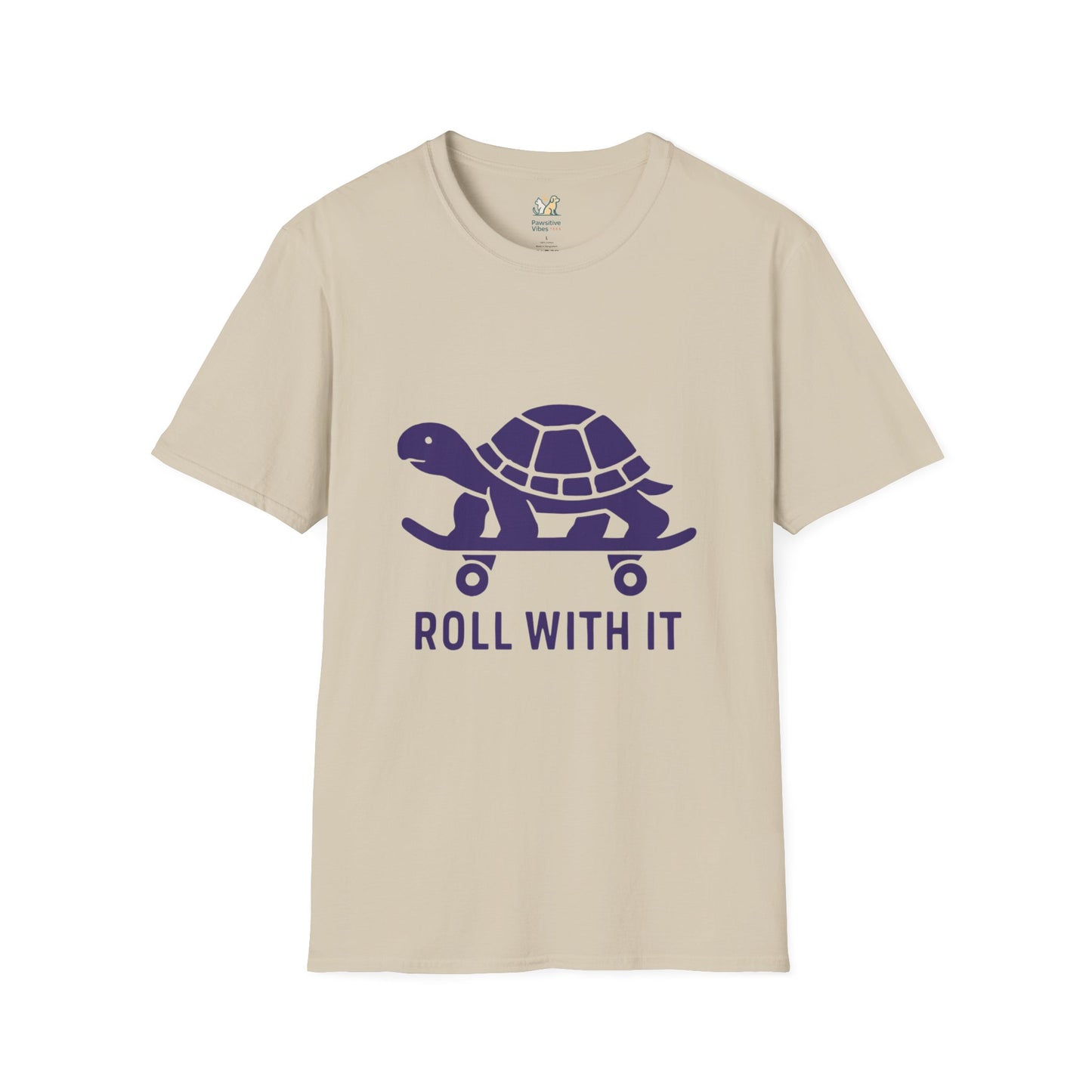 Roll With ItTurtle on Skateboard T-Shirt
