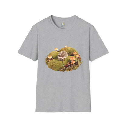 Hedgehog In A Mini Moss Garden T-Shirt