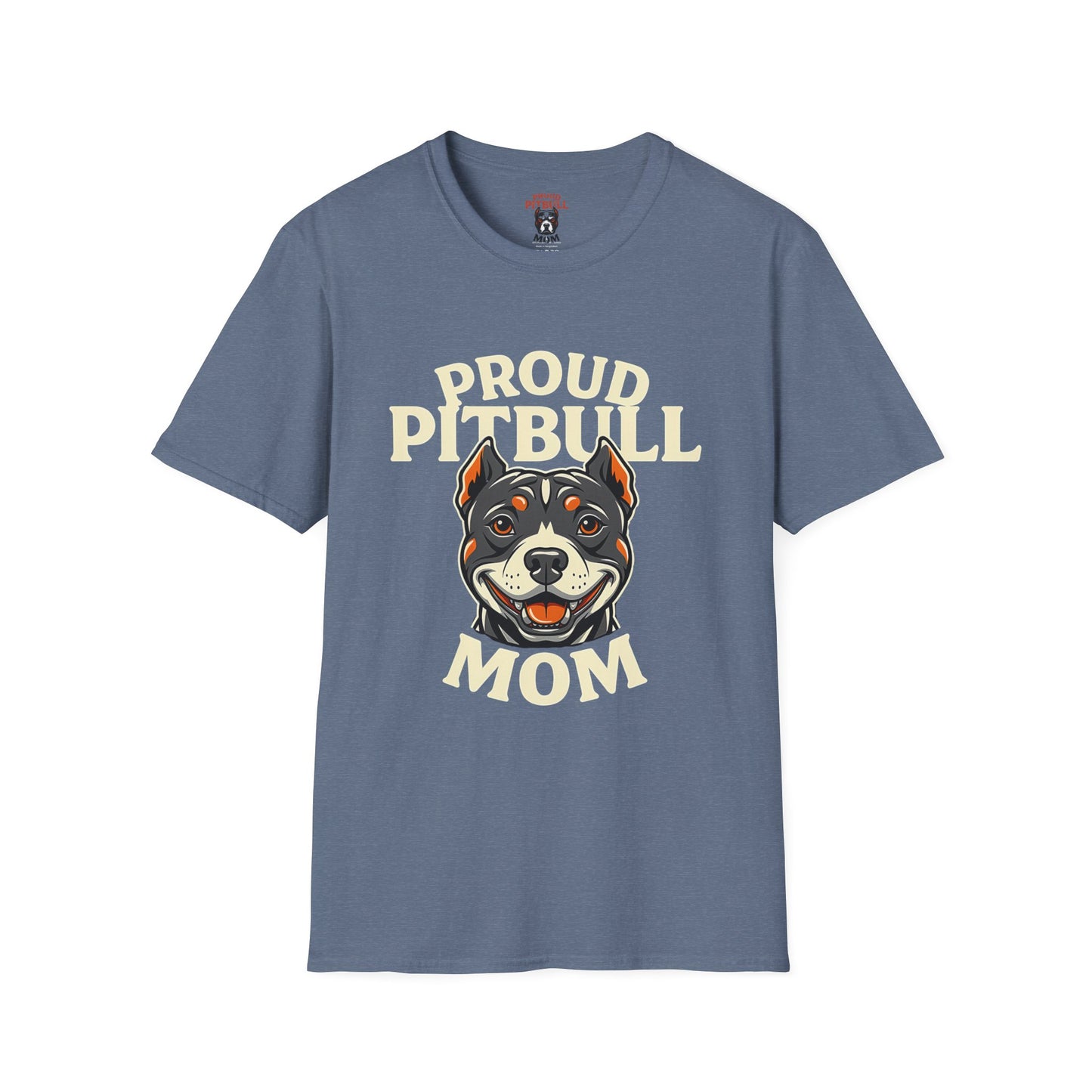 Proud Pitbull Mom T-Shirt