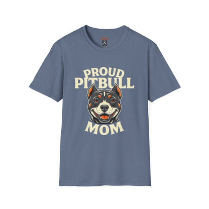 Proud Pitbull Mom T-Shirt