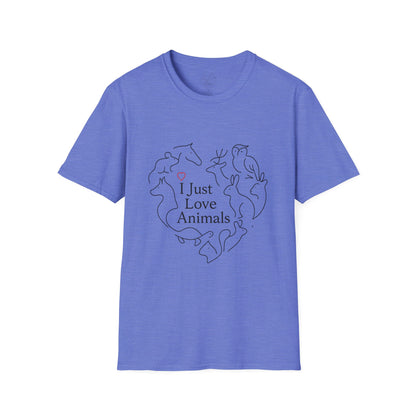 I Just Love Animals T-Shirt
