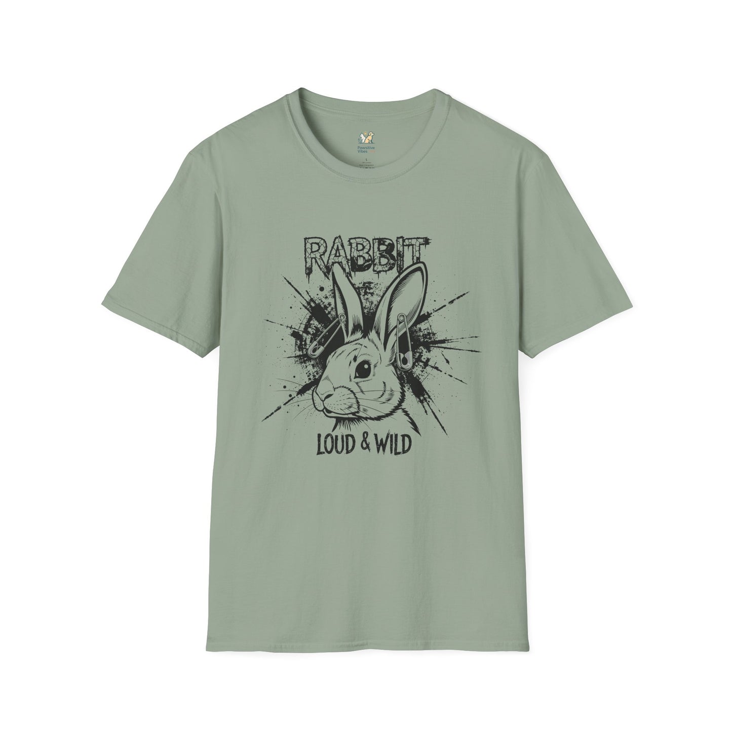 Grunge Rabbit T-Shirt