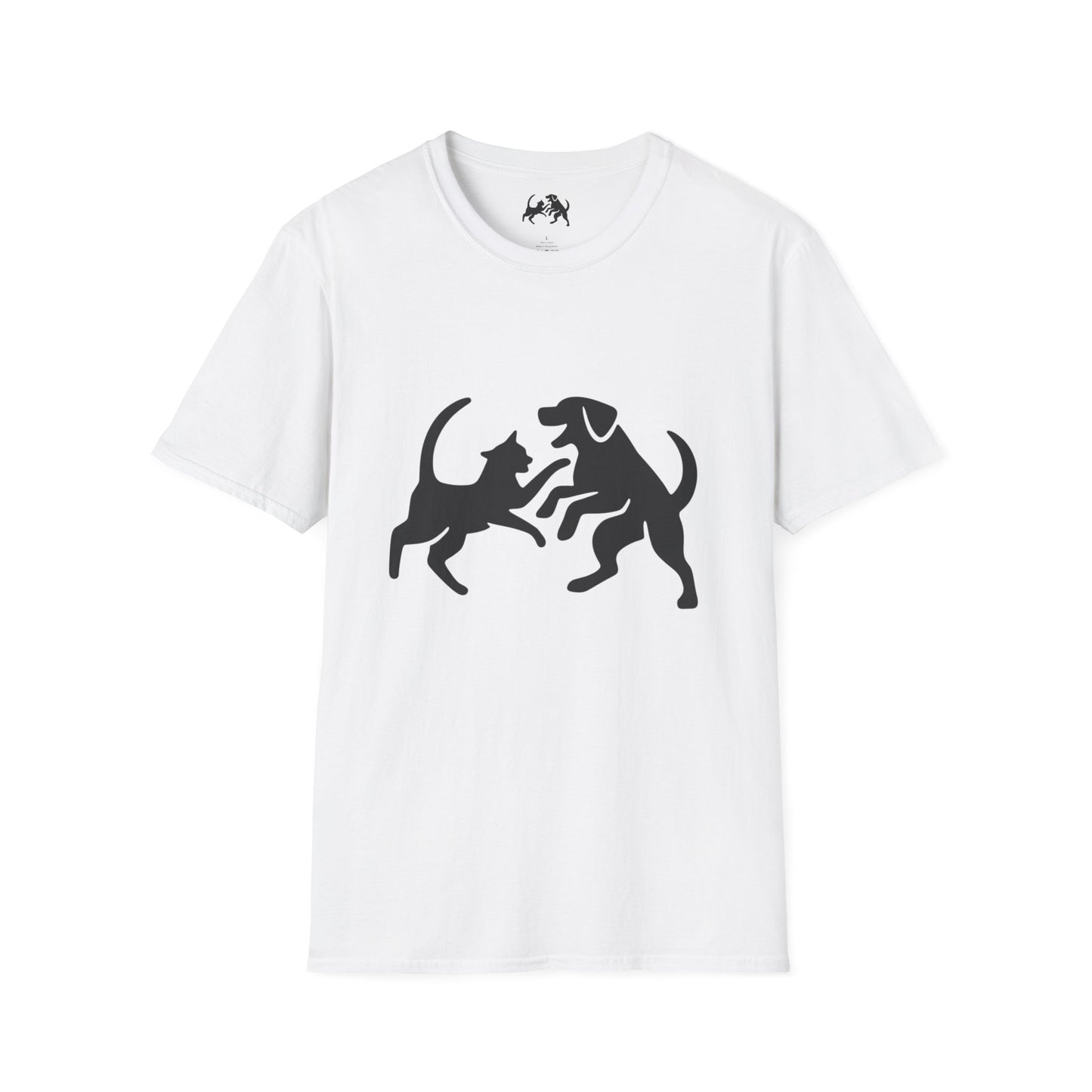 Cat and dog fight T-Shirt