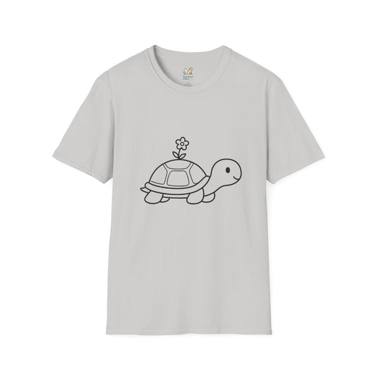 Turtle Line Art T-Shirt