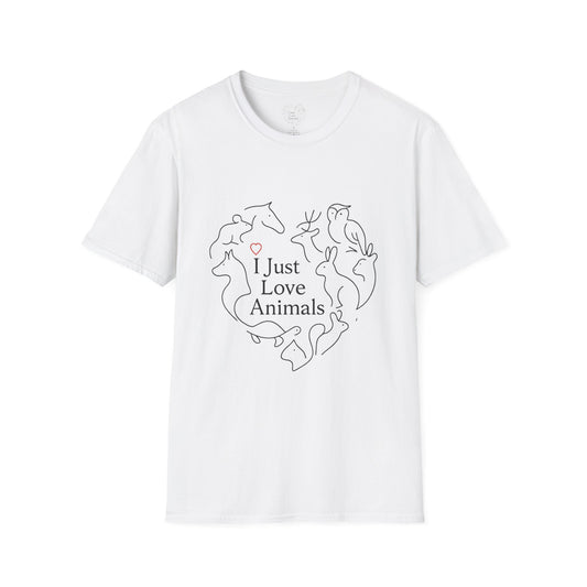 I Just Love Animals T-Shirt