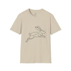 Rabbit Line ArtT-Shirt