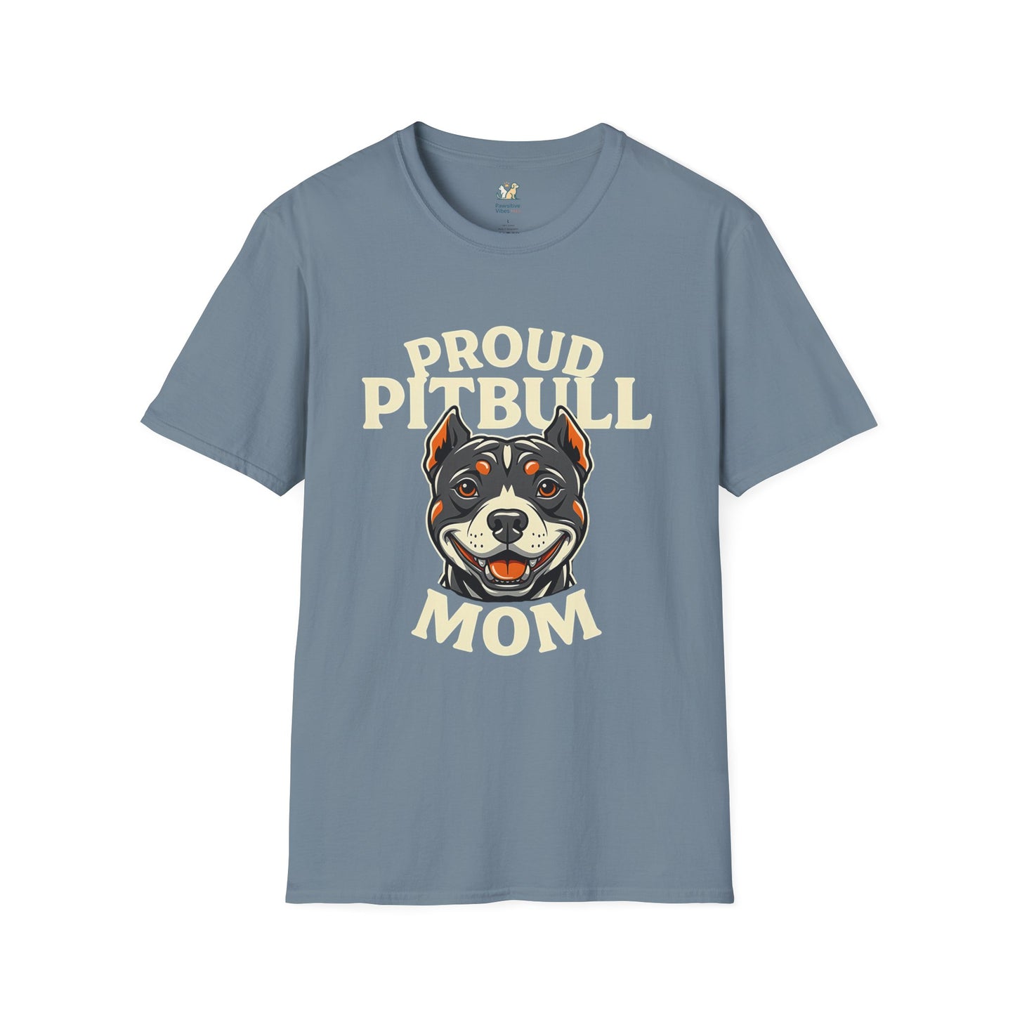 Proud Pitbull Mom T-Shirt