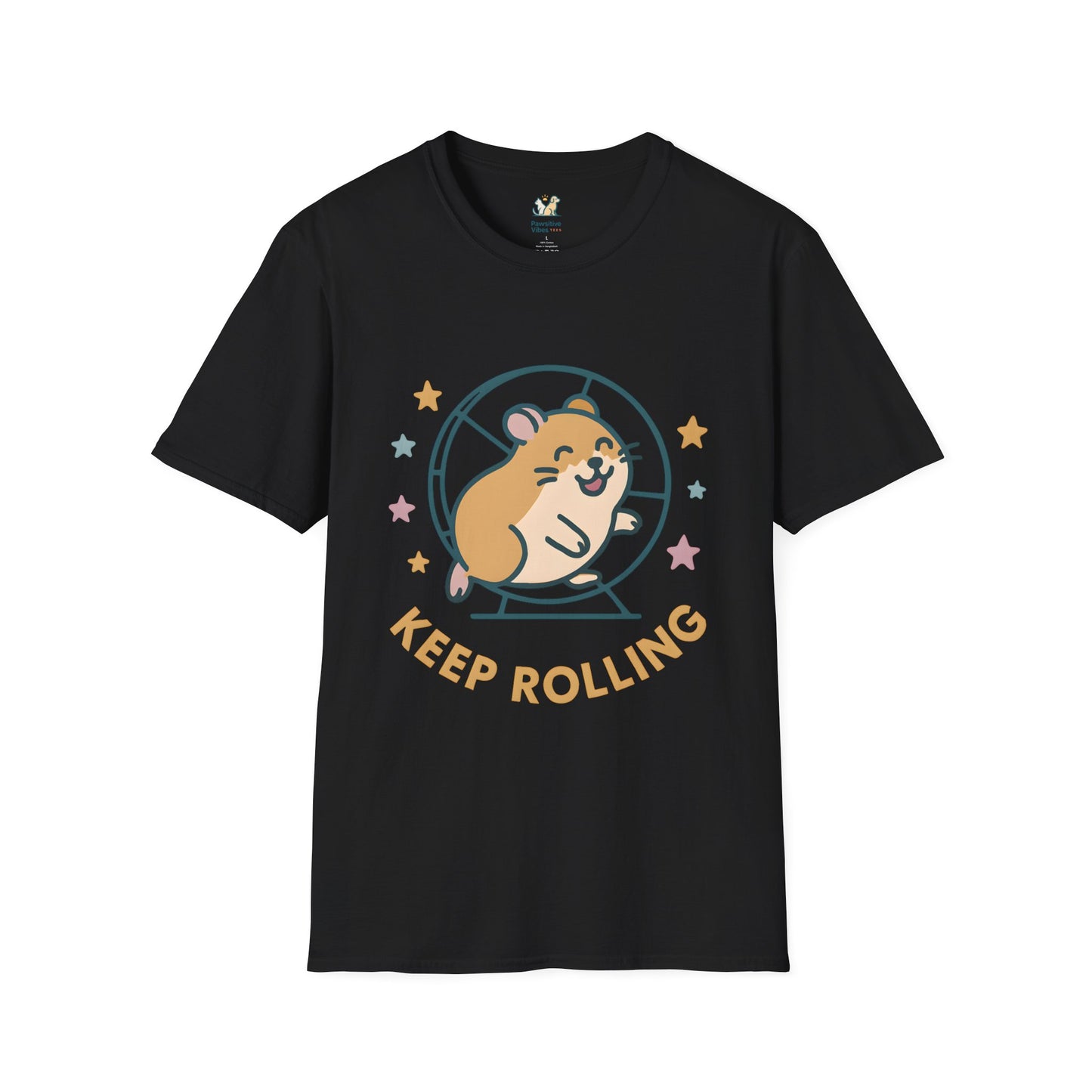 Keep Rolling Hamster T-Shirt
