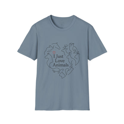 I Just Love Animals T-Shirt