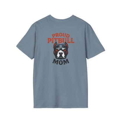 Proud Pitbull Mom T-Shirt
