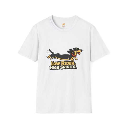 Low Rider High Spirits Dachshund T-Shirt