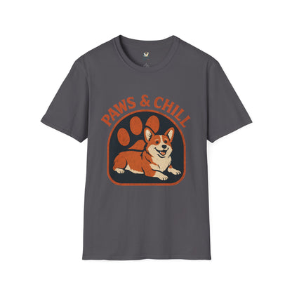 Corgi Paw Print T-Shirt