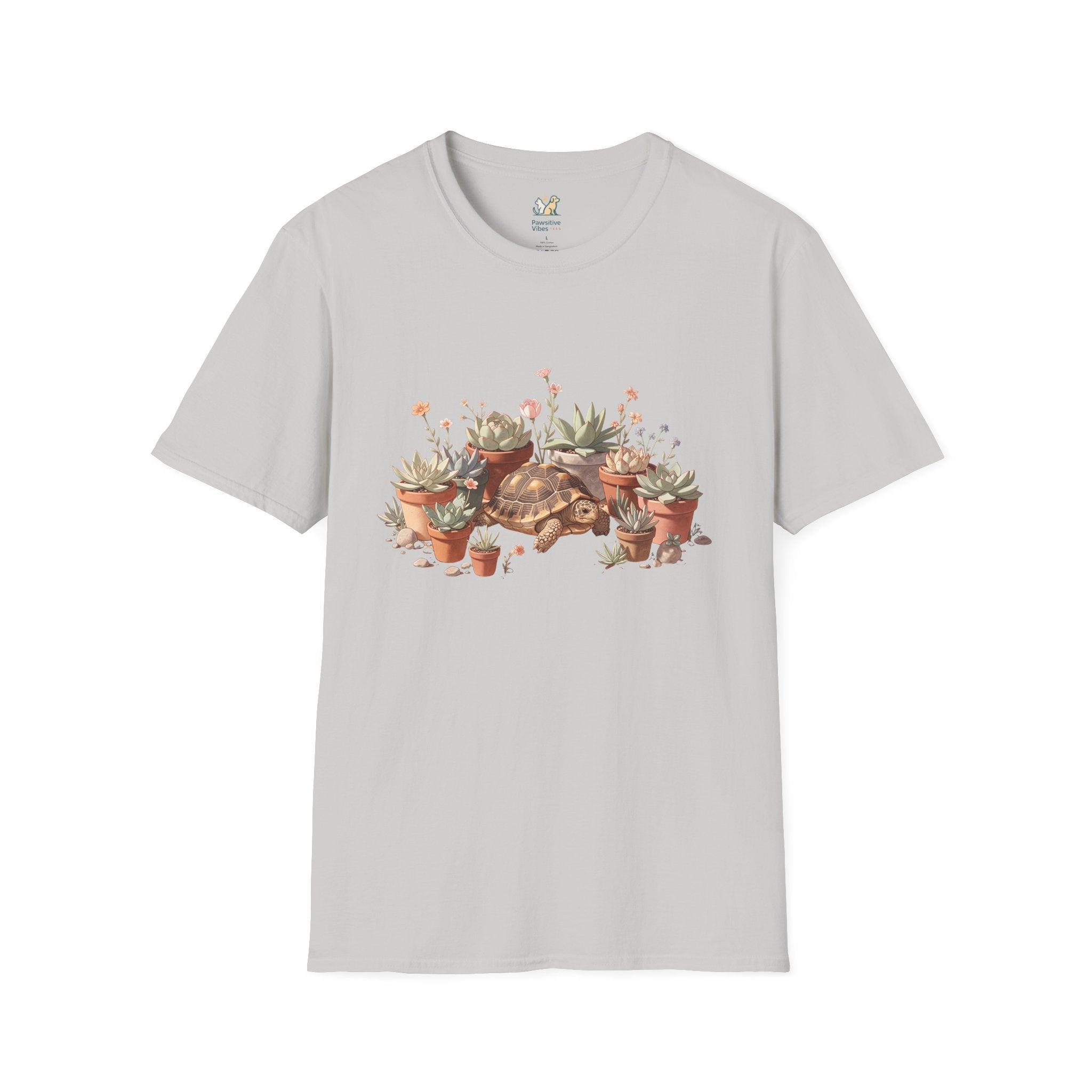 Tortoise Amid Succulents T-Shirt