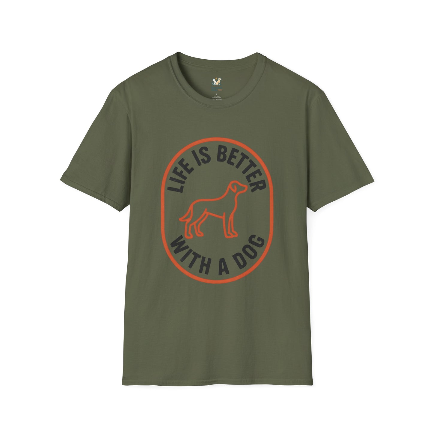 Life Is Better With A Dog T-Shirt