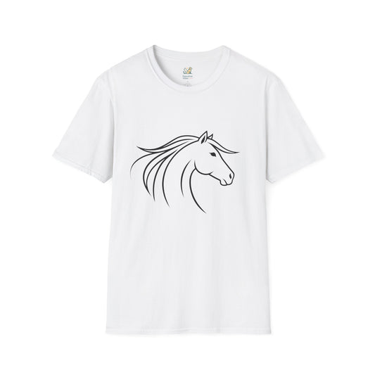 Horse Head Silhouette T-Shirt