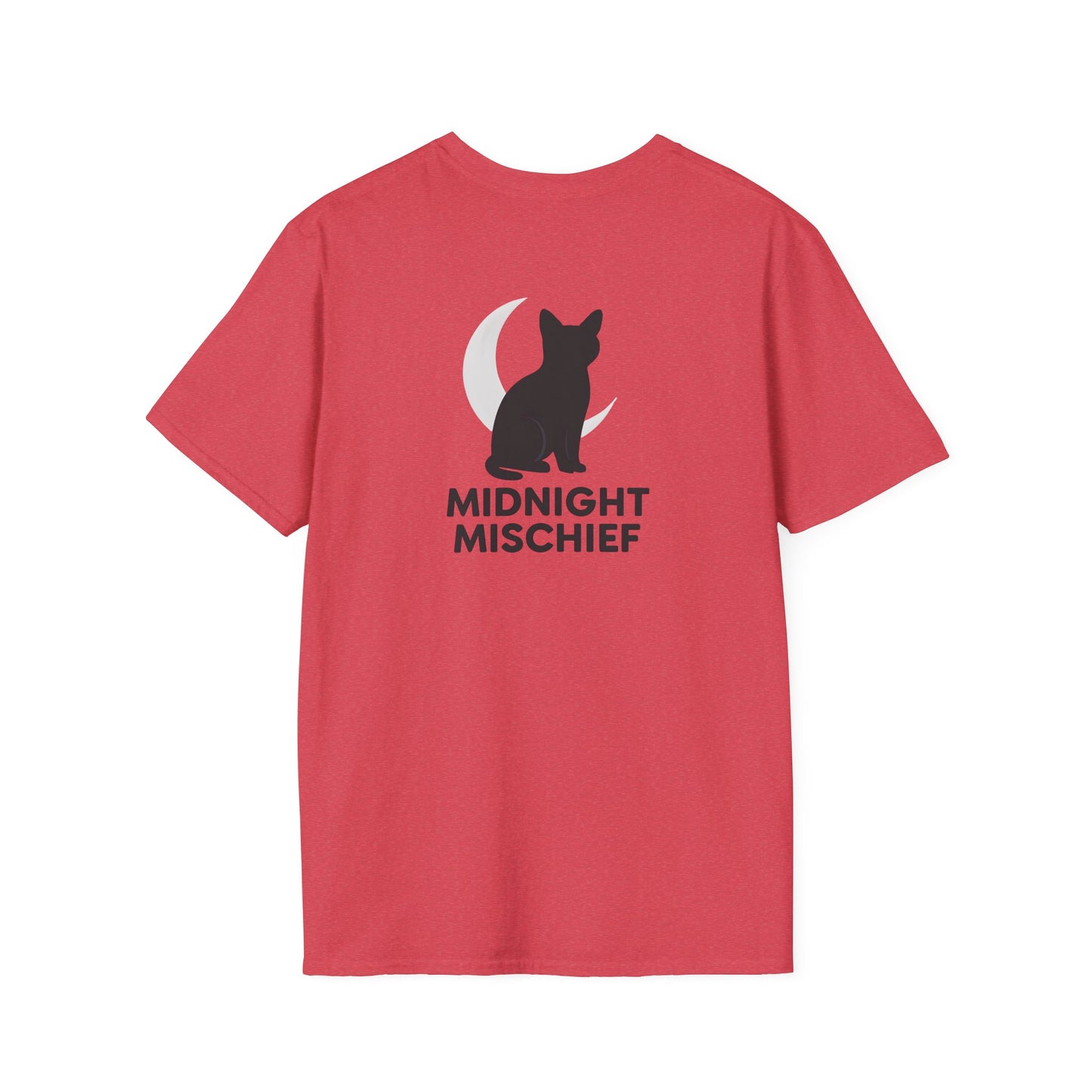 Midnight Mischief Moonlit Cat T-Shirt