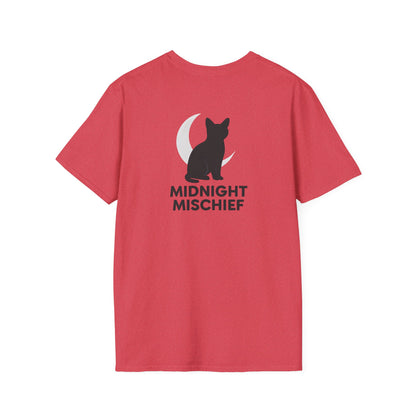 Midnight Mischief Moonlit Cat T-Shirt