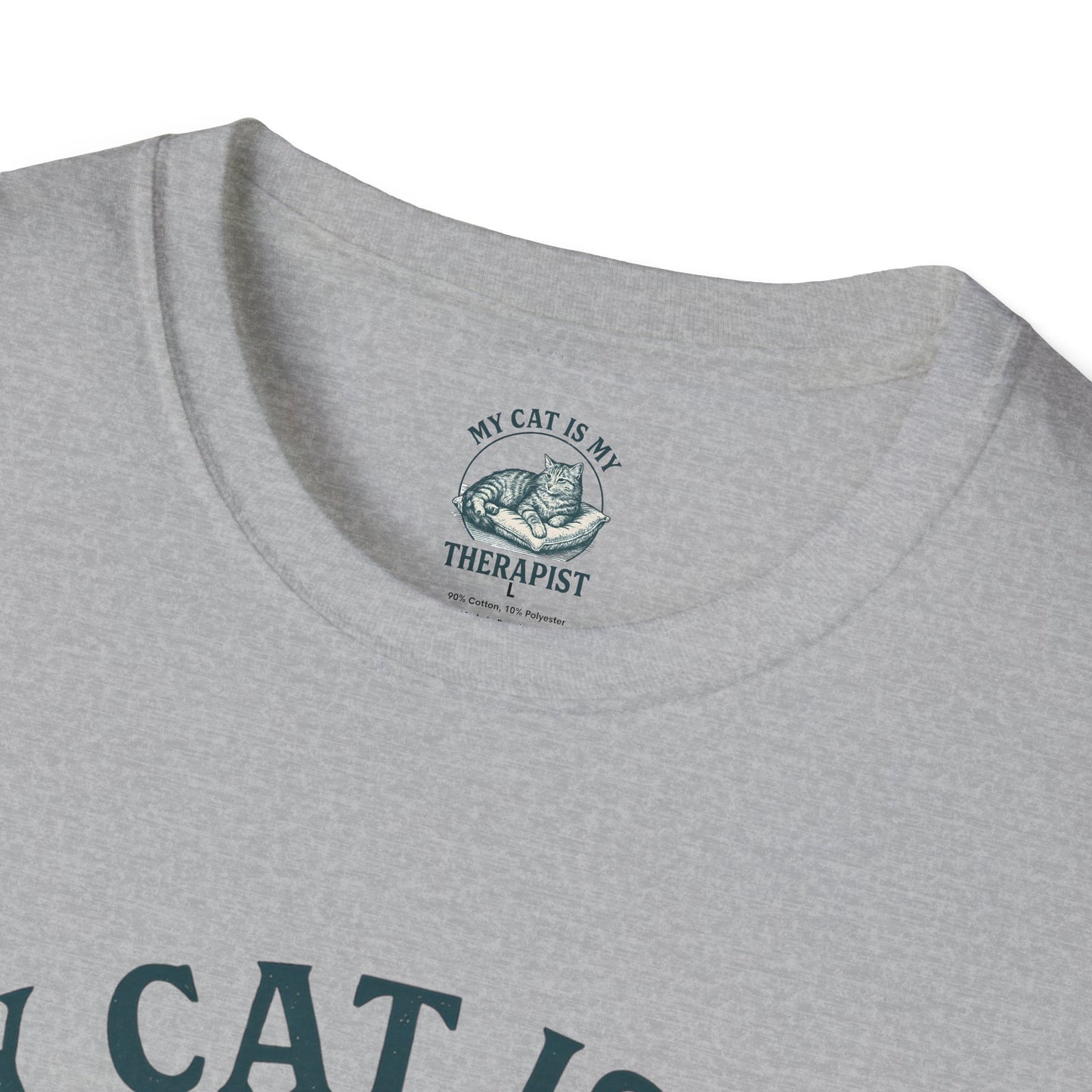 Cat Is My Therapist T-Shirt