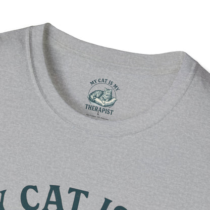 Cat Is My Therapist T-Shirt