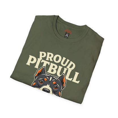 Proud Pitbull Mom T-Shirt