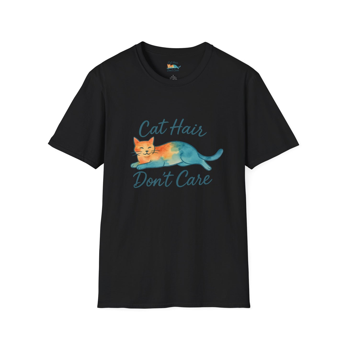Cat Hair Don't Care T-Shirt