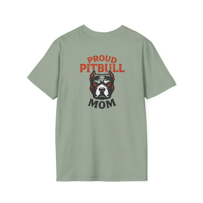 Proud Pitbull Mom T-Shirt